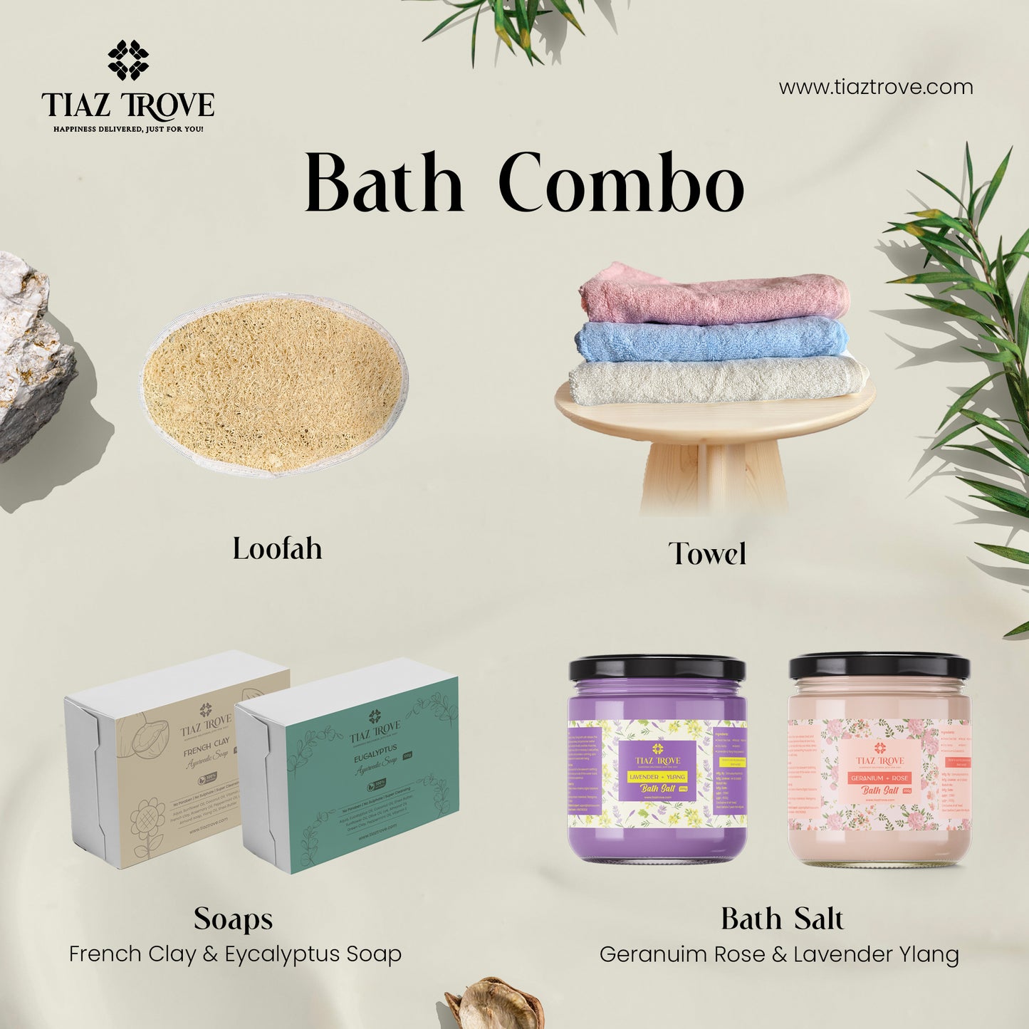 Refreshing Money Saver Bath Combo | TiazTrove