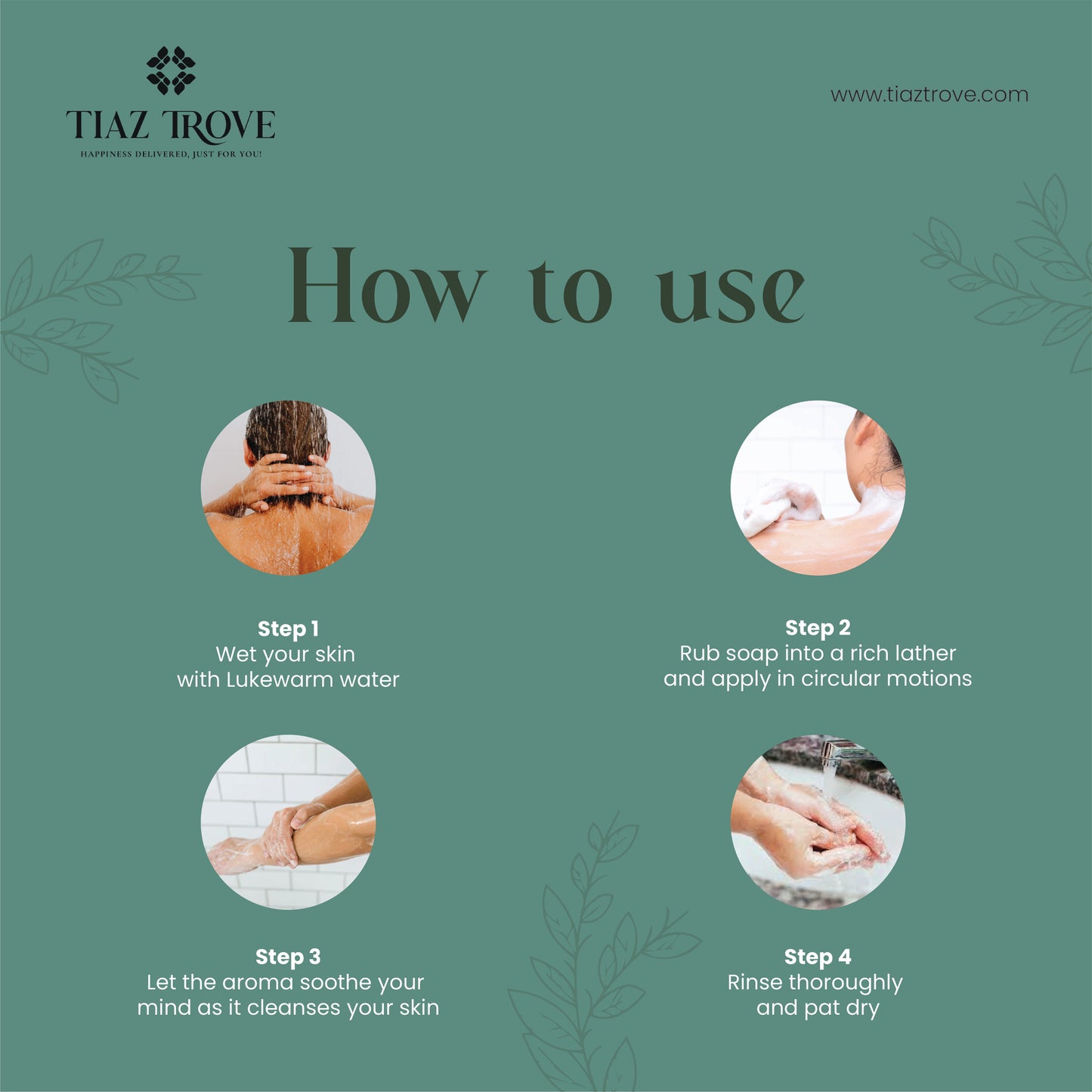 Handmade Eucalyptus Soap | Refreshing & Skin-Soothing Care | TiazTrove Skincare